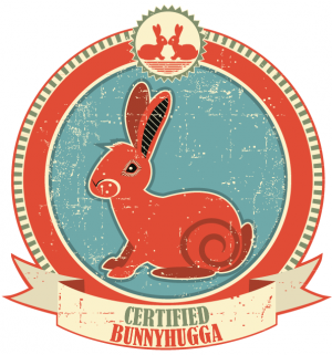 image of 10 signs that you're a certified 'Bunnyhugga'